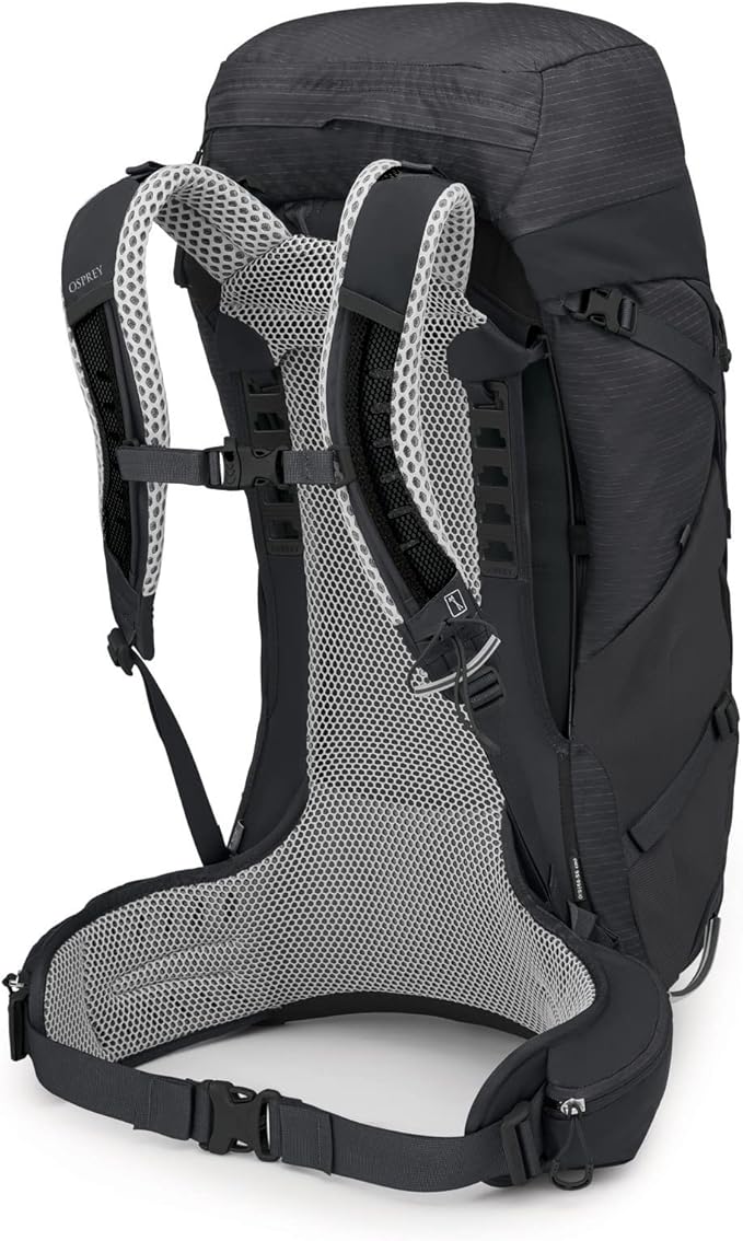 Osprey Stratos 44L Men's Hiking Backpack, Tunnel Vision Grey