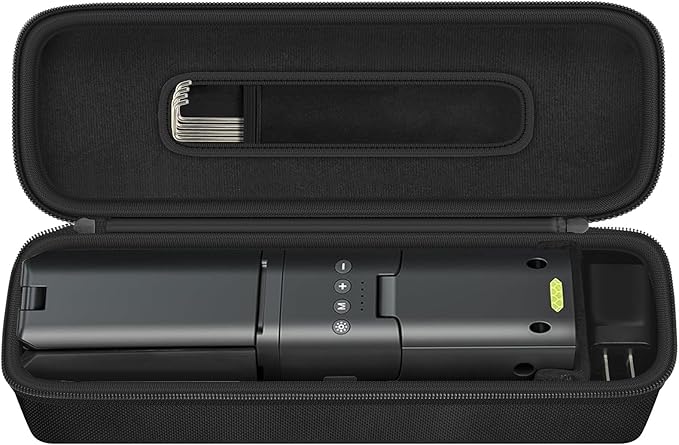 BooBowl Case Compatible with Clemas/for BougeRV/for SakerPlus Telescopic Rechargeable Camping Lights, Electric Outdoor Lamp Magnetic Lanterns Storage Holder Bag- Box Only