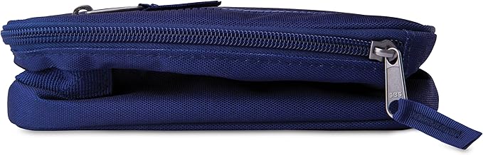 PackIt Freezable Classic Lunch Box, True Blue, Built with EcoFreeze® Technology, Collapsible, Reusable, Zip Closure With Front Pocket and Buckle Handle, For Work Lunches and Fresh Lunch On the Go