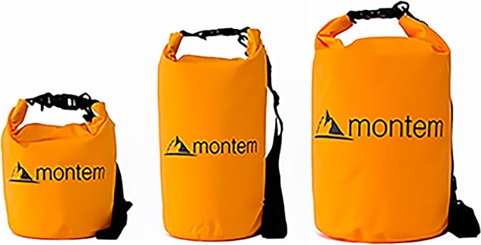 Montem Premium Waterproof Bag/Roll Top Dry Bag - Perfect for Kayaking/Boating/Canoeing/Fishing/Rafting/Swimming/Camping/Snowboarding