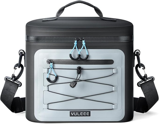 Cooler Bag, 8/16/30 Can Soft Sided Small Portable Insulated Cooling Pack, Everyday Lunch Cooler, Leakproof Ice Chest for Beach, Camping, Travel, Picnic