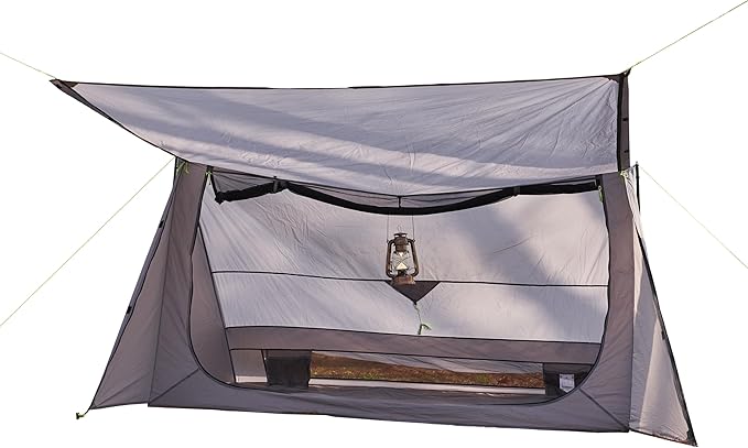 Sirius Two Ultralight Backpacking Tent, 2 Person Trekking Pole, Waterproof, Compact, Single Wall, Bushcraft Shelter for Camping, Hiking, Kayaking