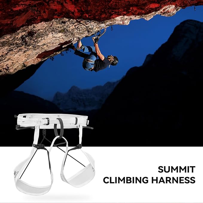 KAILAS Professional Mountaineering Harness Lightweight Rock Climbing Men Ski Harness Adjustable Comfortable