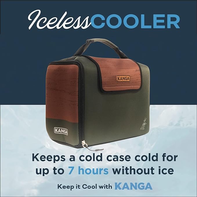 Kanga Insulated Cooler Bag - Soft Cooler Bag - Can Beer and Seltzer Drink Cooler - Insulated and Durability Tested - Kanga Kase Mate