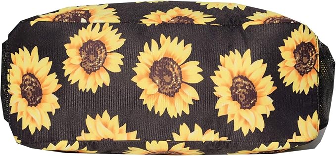 ESVAN Original Floral Water Resistant Large Tote Bag Shoulder Bag for Gym Beach Travel Daily Bags Upgraded