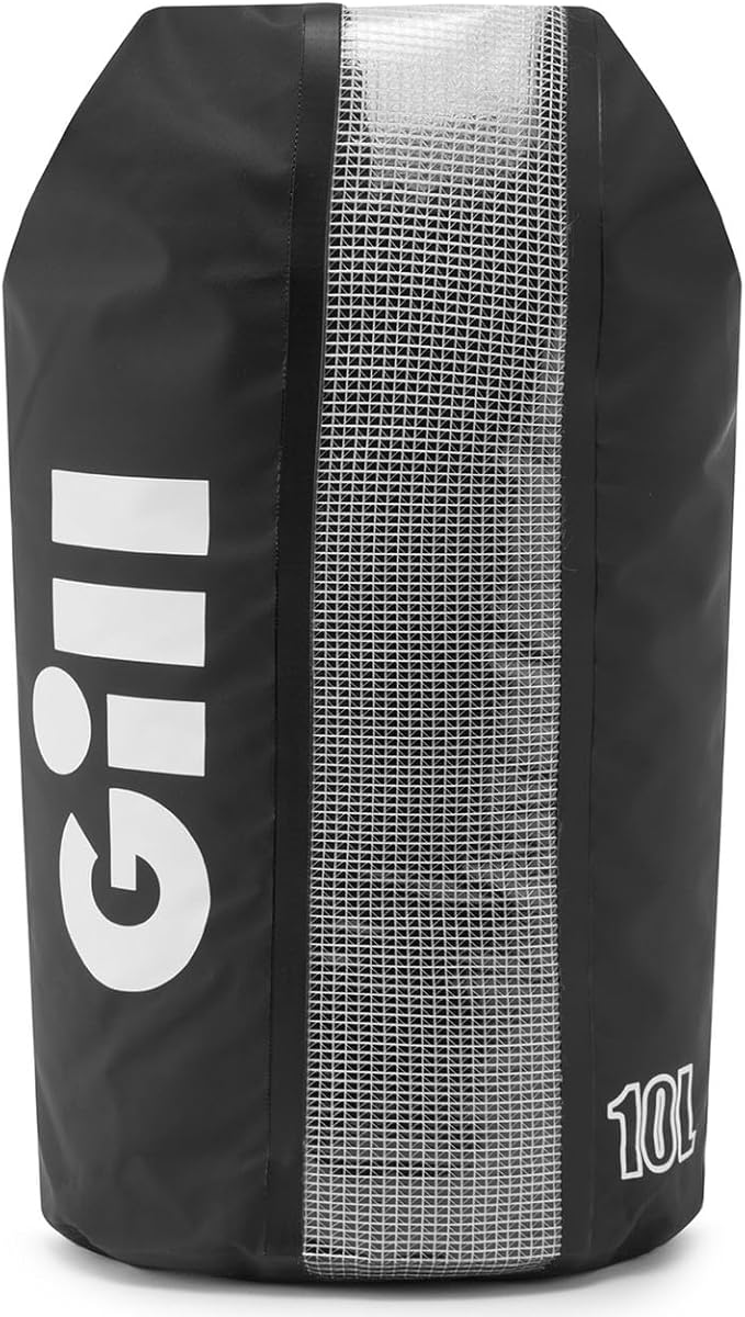 Gill Voyager 10 Litre Roll Top Dry Bag - Lightweight & Waterproof for Water Sport, Kayaking, Beach, Boating, Camping