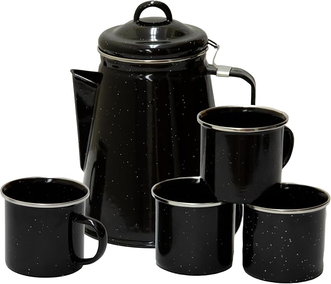 Stansport Enamel Coffee Pot