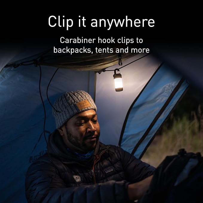 Ledlenser, ML4 Outdoor Lantern, Ultra-Compact and Lightweight Area Lighting, 300 Lumens, Rechargeable Battery