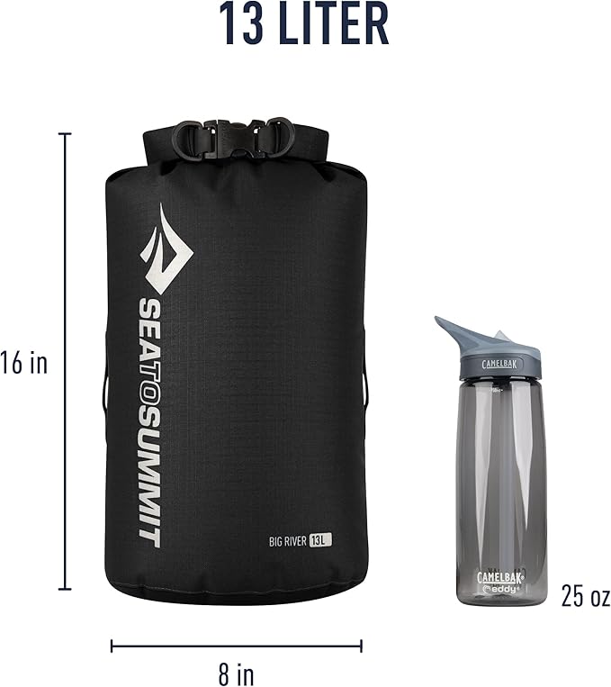 Sea to Summit Big River Dry Bag, Ultra-Durable Roll-Top Dry Storage