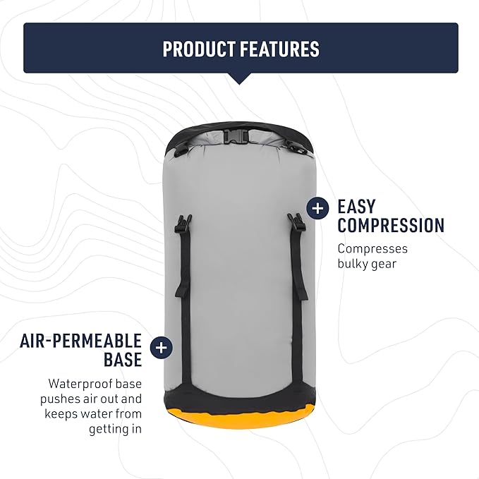 Sea to Summit eVac Compression Dry Bag, Waterproof Compression Sack