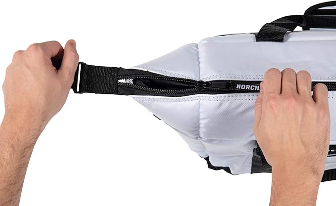 NorChill Soft Coolers 12 Can Insulated Marine Boatbag Soft Sided Cooler, White