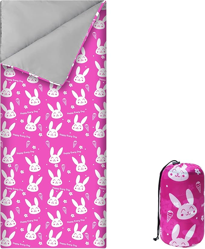 Camping Sleeping Bag for Adults Boys and Girls,Cold and Warm Weather-Summer, Spring, Fall, Lightweight, Waterproof Compact Bag for Camping Gear Equipment, Traveling, and Outdoors