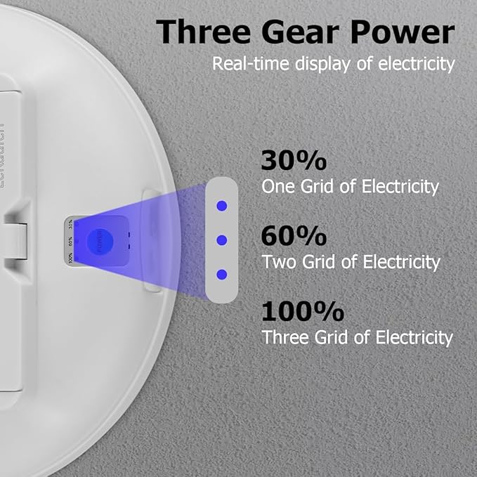 4500LM Solar Camping Light - Portable LED Camping Lantern Hanging IPX4 Waterproof Tent Lights, USB Rechargeable Outdoor Lamp for Camping, Hurricane, Emergency, Hiking, Power Outages (126LEDs)