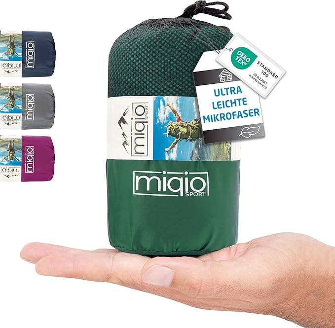 Sport 2-in-1 Sleeping Bag Liner and XL Sized Travel Sheet - Ultra Lightweight Sleep Liner Double Travel Bed Sheet - Inlett Inlay