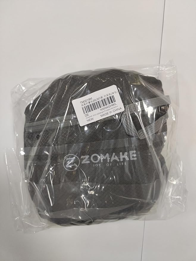 ZOMAKE Ultra Lightweight Hiking Backpack 20L, Packable Small Backpacks Water Resistant Daypack for Women Men(Medium Grey)