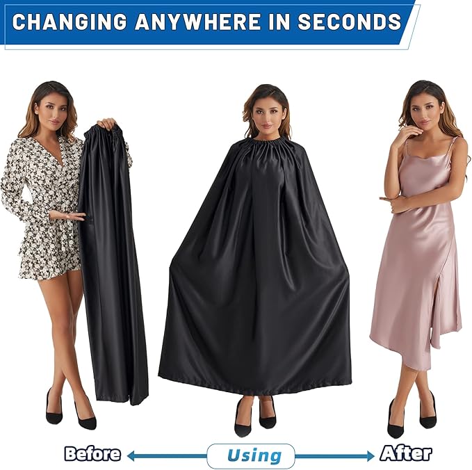 Portable Changing Room Tent - Cover Up for Changing Clothes, Suited for Beach, Car, Boat & Dancers - 3.94ft Length