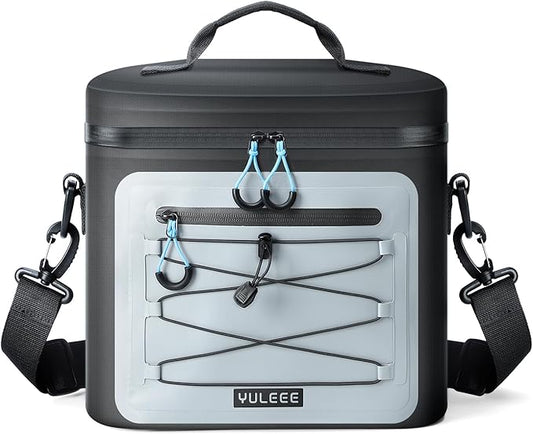 Cooler Bag, 8/16/30 Can Soft Sided Small Portable Insulated Cooling Pack, Everyday Lunch Cooler, Leakproof Ice Chest for Beach, Camping, Travel, Picnic