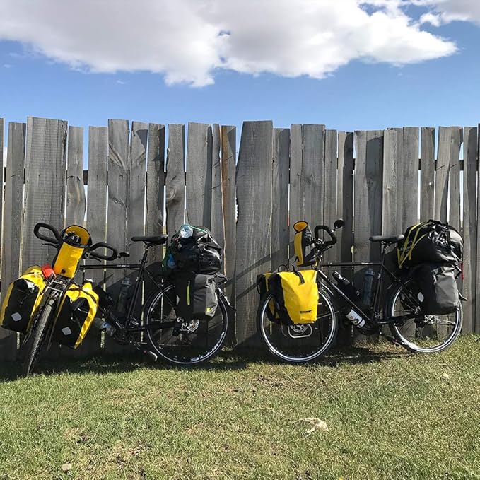 Rhinowalk Bike Bag Waterproof Bike Pannier Bag,(for Bicycle Cargo Rack Saddle Bag Shoulder Bag Laptop Pannier Rack Bicycle Bag Professional Cycling Accessories)