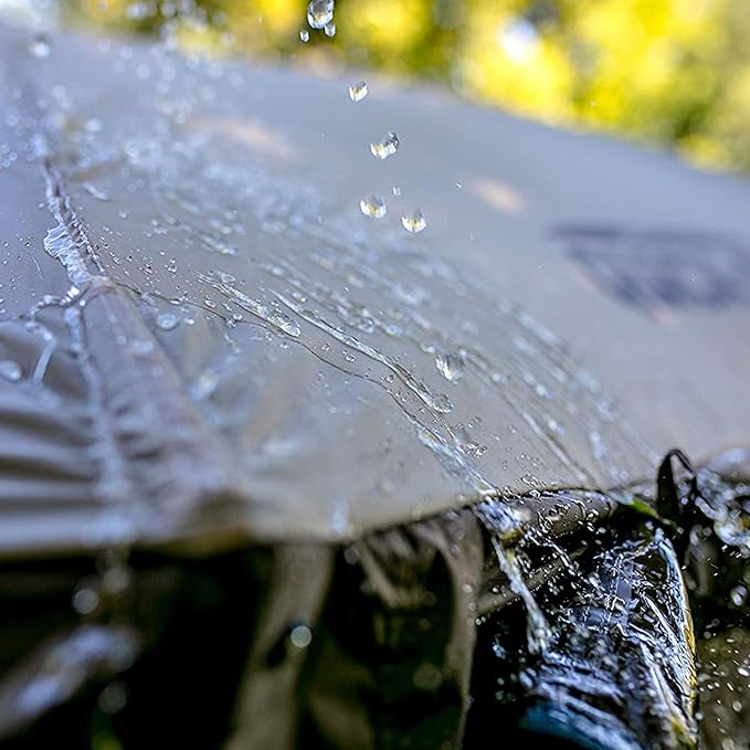 CLAM Pop Up Screen Tent, Outdoor Camping Gazebo Canopy, Venture, 9' x 9', Gray