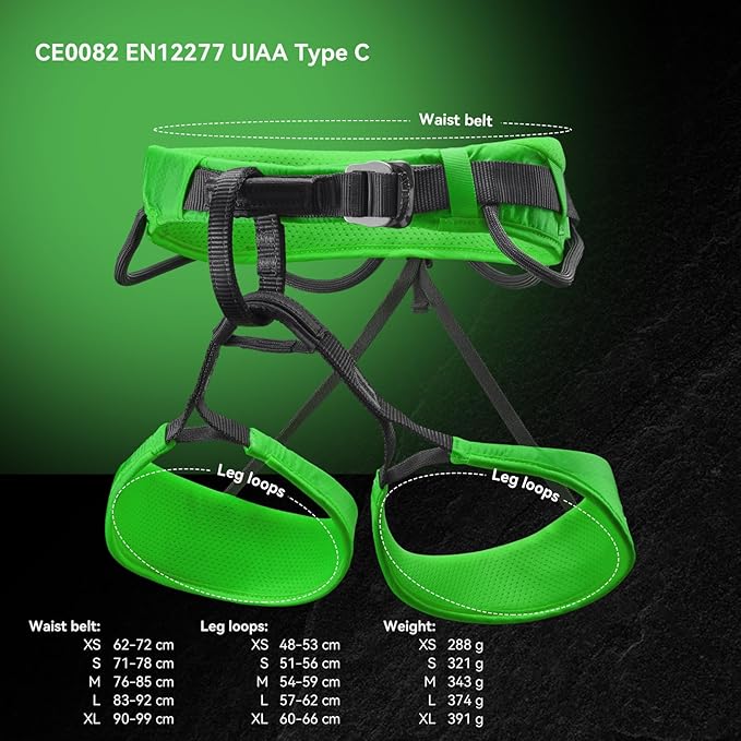 KAILAS Airo Rock Climbing Harness Men Mountaineering Tree Ice Climbing Women Half Body Safety Belt Rappelling