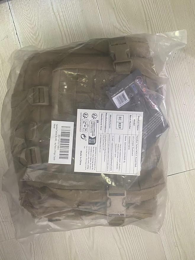 MOLLE Assault Pack, Tactical Backpack Military Army Camping Rucksack, 3-Day Pack