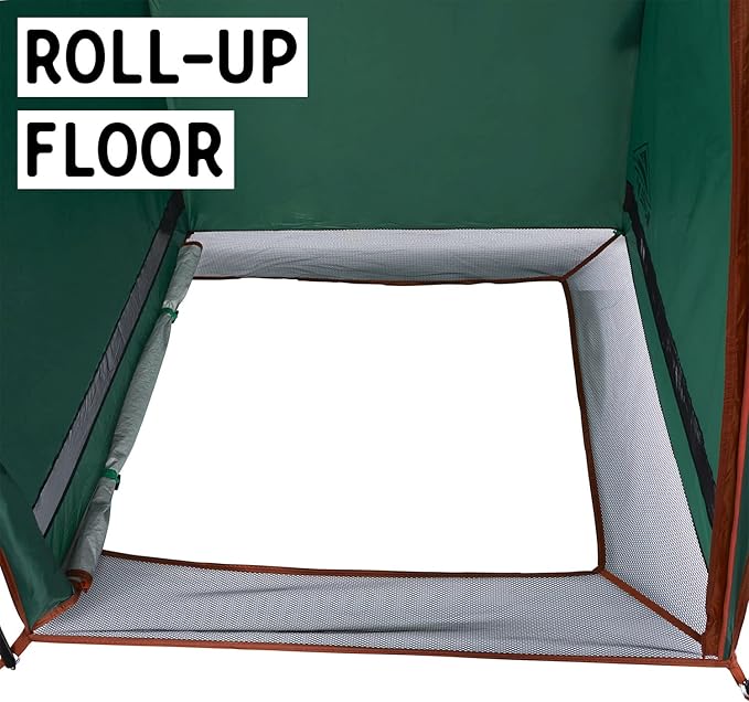 Kelty Discovery H2GO Privacy Shelter, Campsite Shower and Changing Shelter, Zippered Entry, Steel Pole Frame, Freestanding