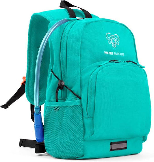 Water Buffalo Mini Sherpa Kids Hiking Backpack – 18L Kids Hydration Backpack with 1.5L Bladder, Adjustable Fit, Smart Storage and Reflective Safety Details