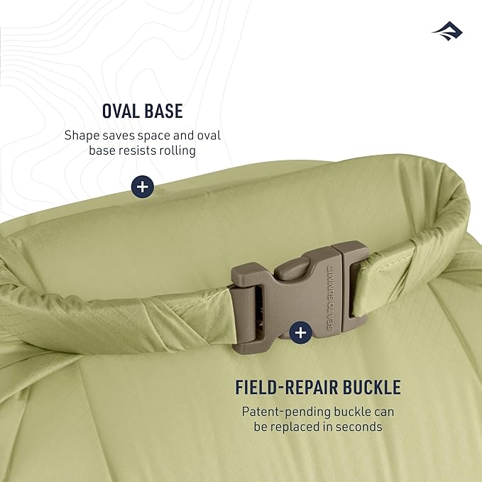 Sea to Summit Ultra-Sil Dry Bag Set, Ultralight Waterproof Stuff Sack (3L, 5L, and 8L)