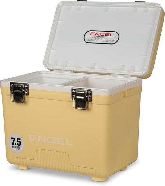 Engel UC7 7.5qt Leak-Proof, Air Tight, Drybox Cooler and Small Hard Shell Lunchbox for Men and Women