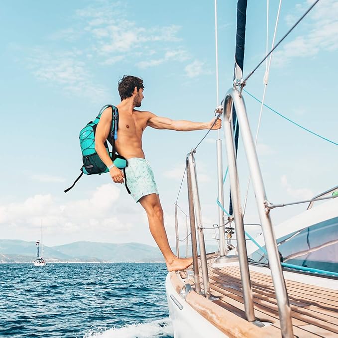 Hydration Pack, Insulated Hydration Backpack with 2L BPA Free Water Bladder and Storage, Hiking Backpack for Men, Women, Kids for Running, Cycling, Camping - Keep Liquid Cool up to 5 Hours