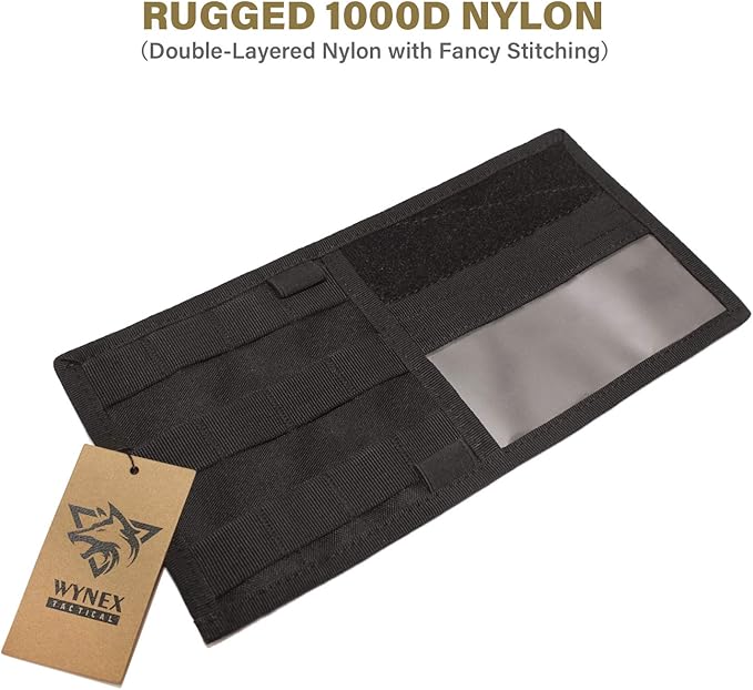 WYNEX Molle Visor Panel Organizer, Tactical Car Sun Visor Cover Molle Webbing Compatible Vehicle Visor Storage Holder Pouch