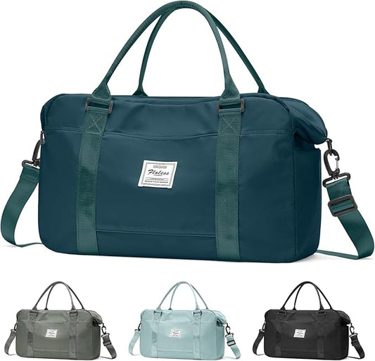 Gym Bag Womens,Travel Duffel Carry on Bag Sport Tote Bag Weekend Overnight Bag