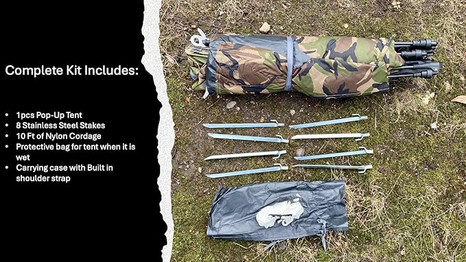 RESTOP™ RS500-Camo: Camouflage Privacy Shelter