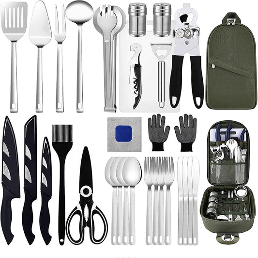 Camping Accessories - Gear Must Haves: Tent, Kitchen, Cooking Utensils, Outdoor Stove, BBQ Stuff
