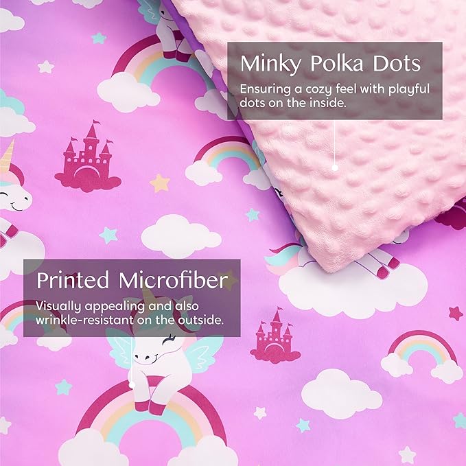 JOIEDOMI Toddler Nap Mat for Preschool 55''x30'' Sleeping Mat with Removable Pillow and Minky Blanket for Kids Ages 3-7 Roll Up Soft Kids Sleeping Bag for Boys Girls Kindergarten Daycare Sleepover