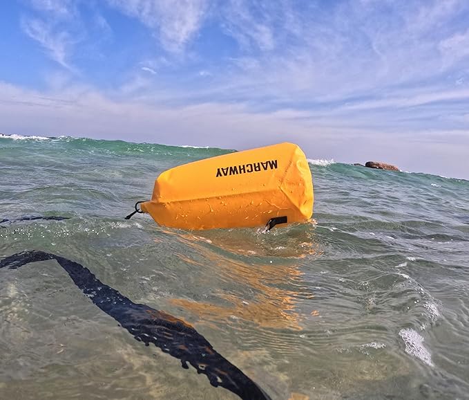 MARCHWAY Floating Waterproof Dry Bag Backpack 5L/10L/20L/30L/40L, Roll Top Sack Keeps Gear Dry for Kayaking, Rafting, Boating, Swimming, Camping, Hiking, Beach, Fishing