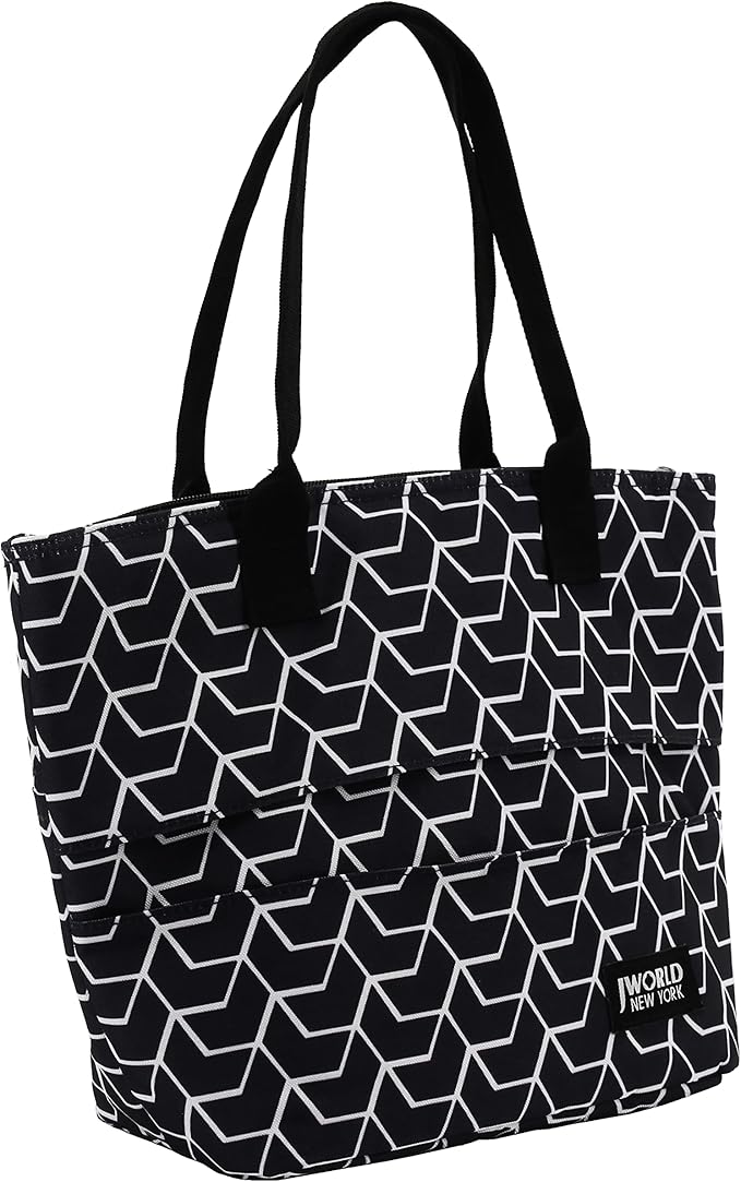 J World New York Lola Tote Bag Insulated Lunch-Box for Women, Line
