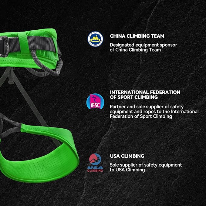 KAILAS Airo Rock Climbing Harness Men Mountaineering Tree Ice Climbing Women Half Body Safety Belt Rappelling