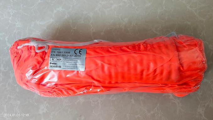 1/4 in (6mm) x 32 Ft (10Meter) Marine Floating Rope for Boating, Fishing, Rafting, Camping, Hiking, Hunting, Anchor, Mooring, Dock Lines, Kayak, Canoe, Rescuing Reflective Orange