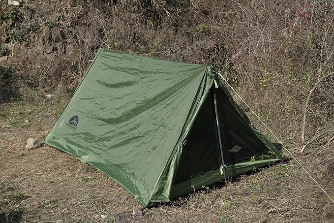 2-Person Trekking Pole Tent for Backpacking - Ultralight A-Frame Backpacking Tent, Two Person Waterproof Hiking Tent for Camping, Lightweight Camping Tent for Scouts, Trekker by Underwood Aggregator