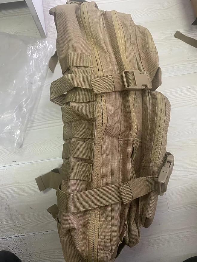 MOLLE Assault Pack, Tactical Backpack Military Army Camping Rucksack, 3-Day Pack