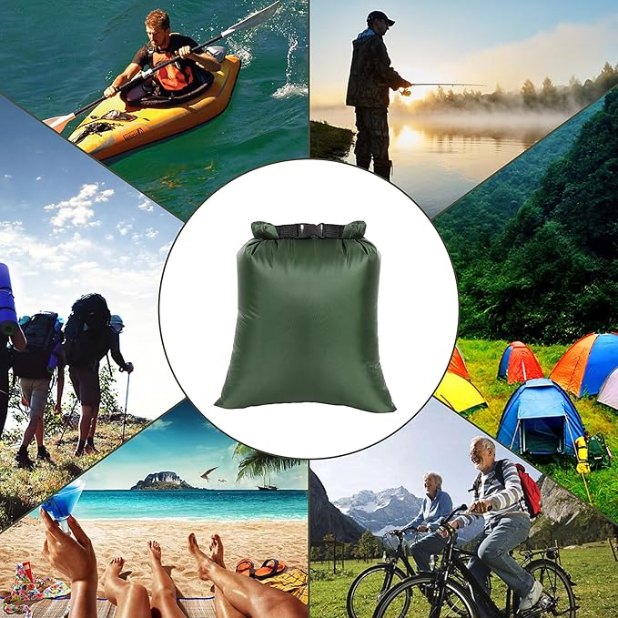 Dry Bags Waterproof Set, 5 Packs Ultralight Waterproof Bags Small Stuff Sack Water Proof Bag Dry Packs, Outdoor Dry Bag Keep Gear Dry for Backpacking Hiking Boating Camping Travel