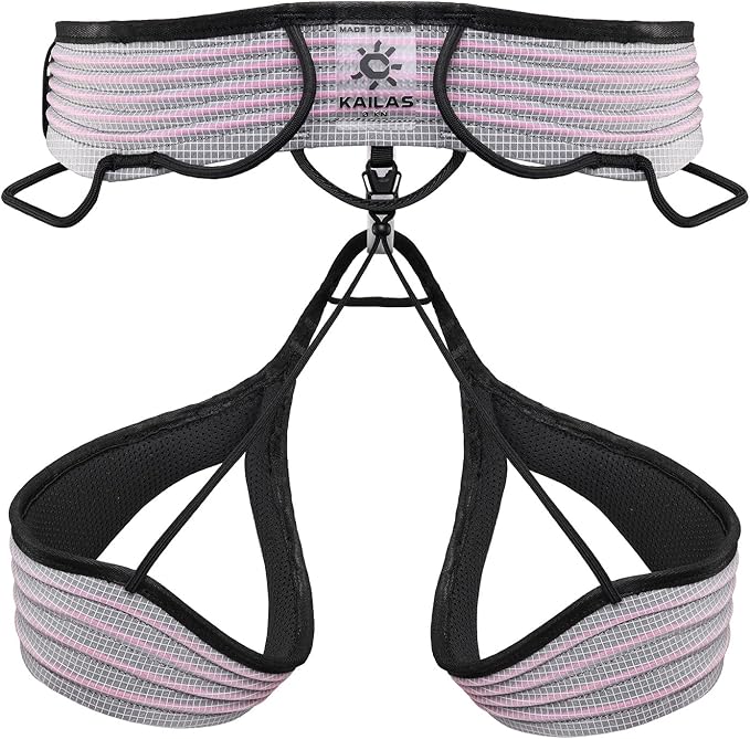 KAILAS Professional Mountaineering Harness Lightweight Rock Climbing Men Ski Harness Adjustable Comfortable