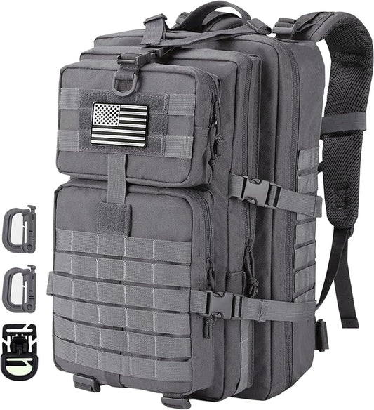 MOLLE Assault Pack, Tactical Backpack Military Army Camping Rucksack, 3-Day Pack