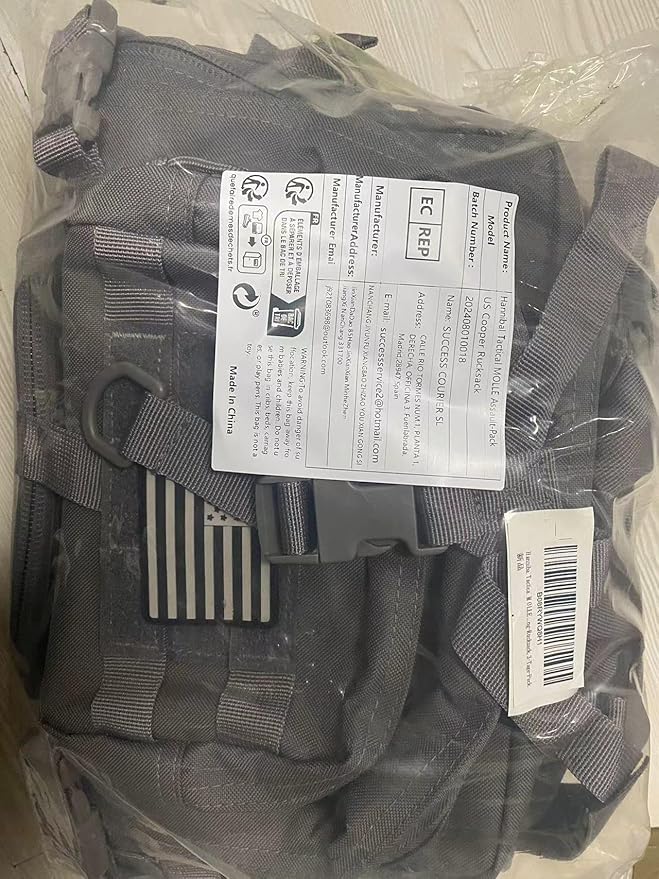 MOLLE Assault Pack, Tactical Backpack Military Army Camping Rucksack, 3-Day Pack