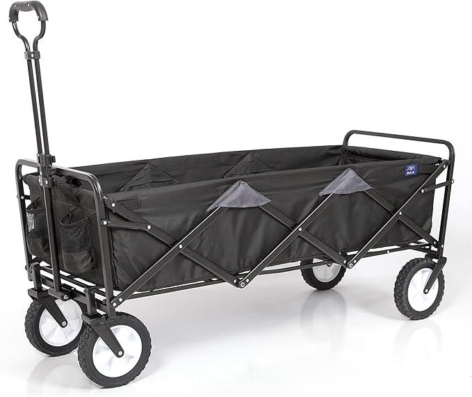 MacSports WTCX-100 Mac Sports Extended Wagon Bag & Storage, Long, Black