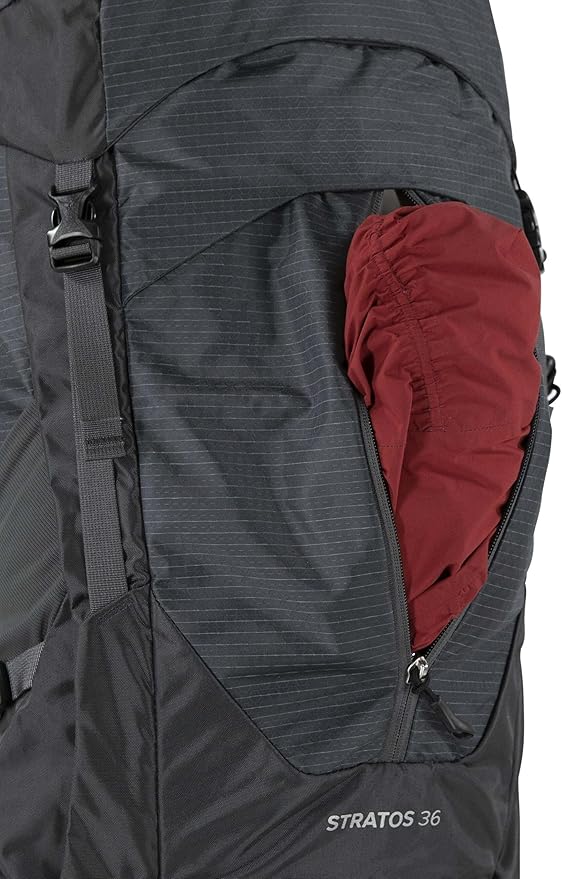 Osprey Stratos 36L Men's Hiking Backpack, Tunnel Vision Grey