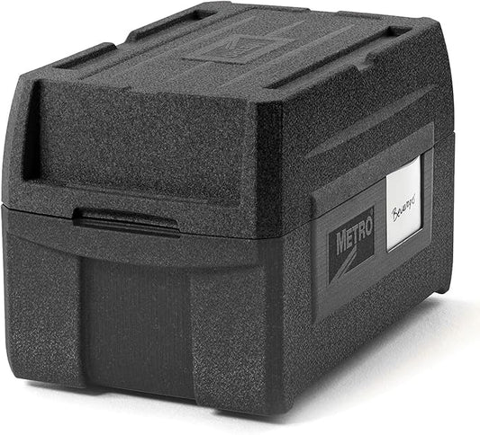 Metro Mightylite ML180XL Top Load Insulated Food Carrier - Professional-Grade Multipurpose Pan Carrier, Insulated Cooler and Food Warmer with Extra Capacity Lid - 45 qt or 5 Pan Capacity