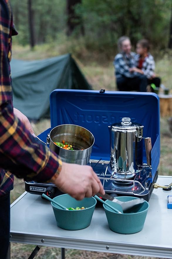 Stansport Stainless Steel Cook Set