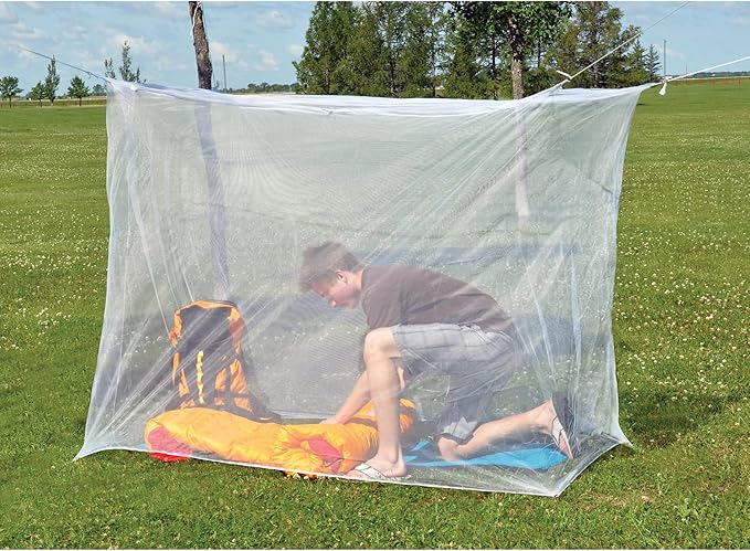 Coghlan's 9640 32x78 Mosquito Bed Net, Multicolor, single wide / 180-mesh